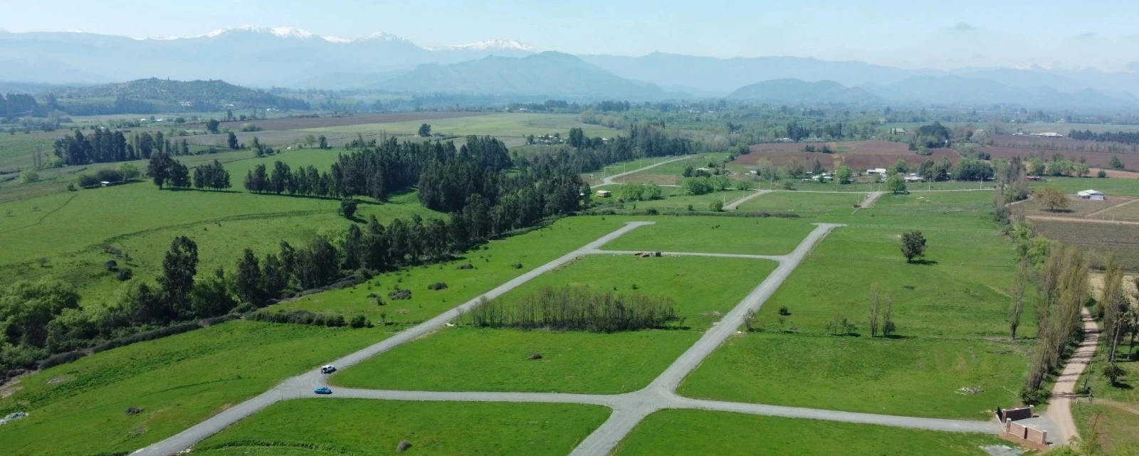 Fundo Lircay - Parcelas agrícolas con vista a la cordillera en San Clemente